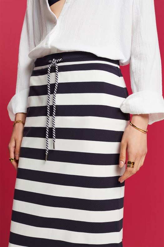 Esprit žene suknje pletene mornarica suknje A48RT141