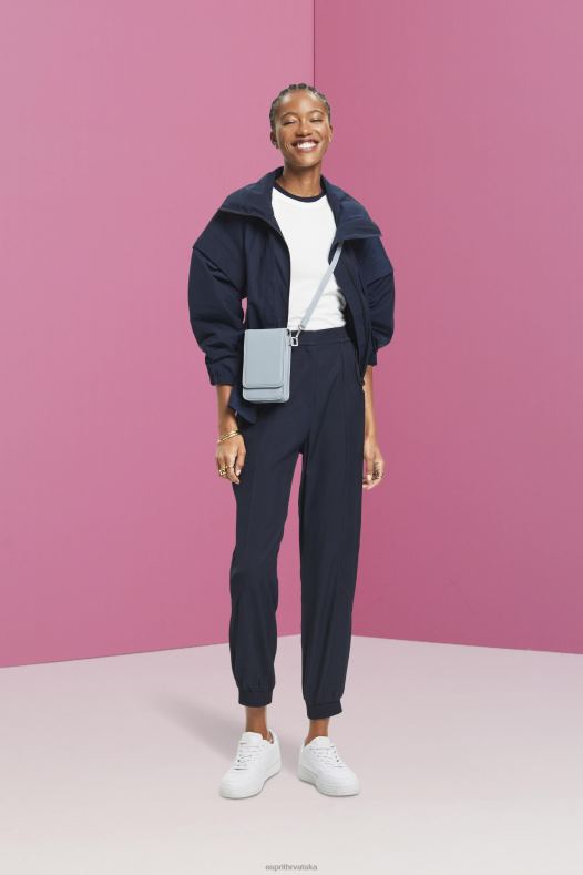 Esprit žene majica bez rukava od džersija prljavo bijelo tenk A48RT241