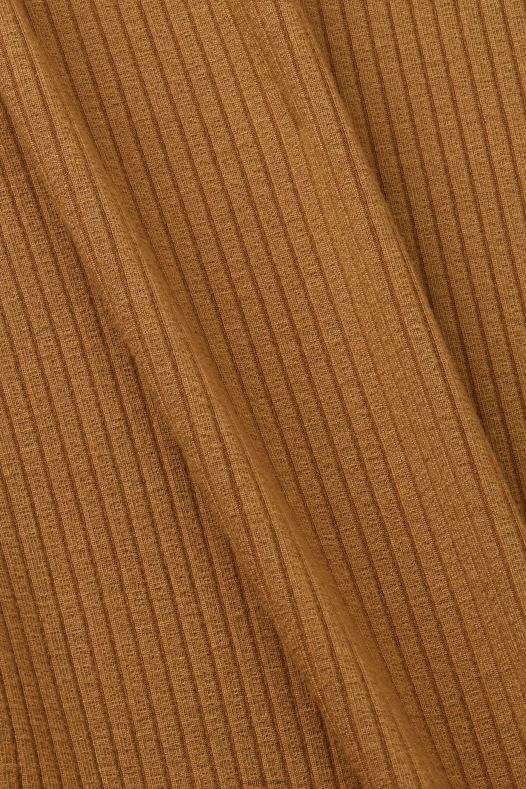 Esprit žene rebrasta majica bez rukava blijedo kaki tenk A48RT302