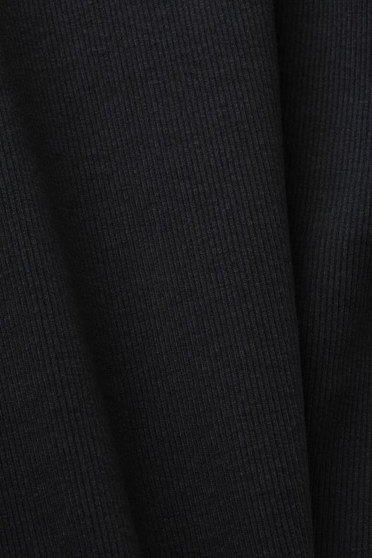 Esprit žene rebrasta majica bez rukava crno tenk A48RT280