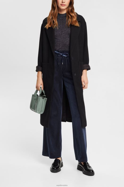 Esprit žene široke prugaste joggerice mornarica trkači A48RT423