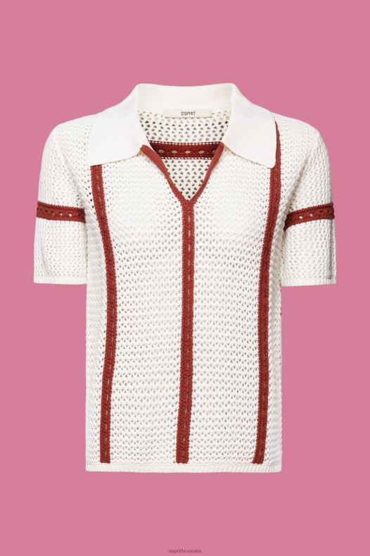 Esprit žene polo džemper kratkih rukava led veste A48RT105