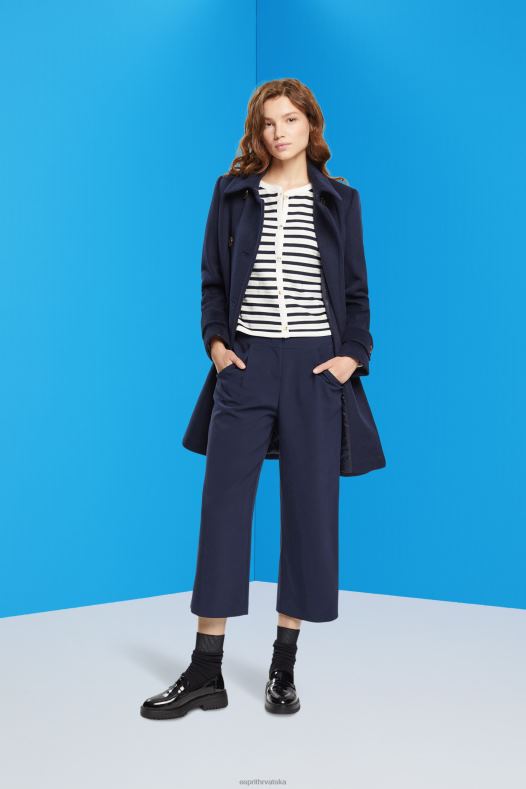 Esprit žene prugasti kardigan mornarica veste A48RT448