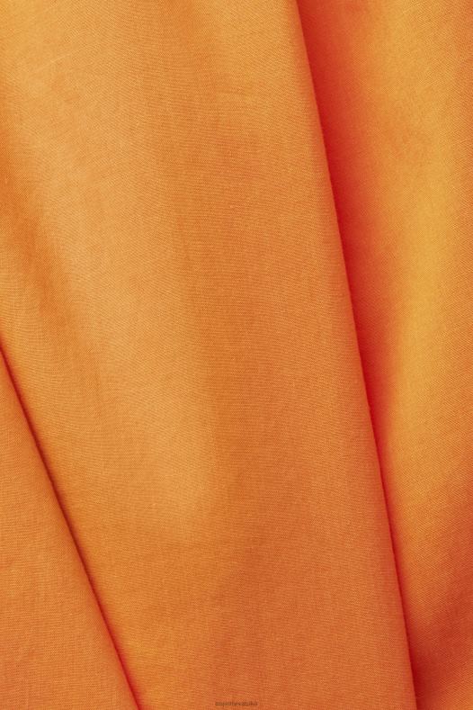 Esprit žene gornji dio kamizola s ogrtačem, tencel naranča vrh A48RT199